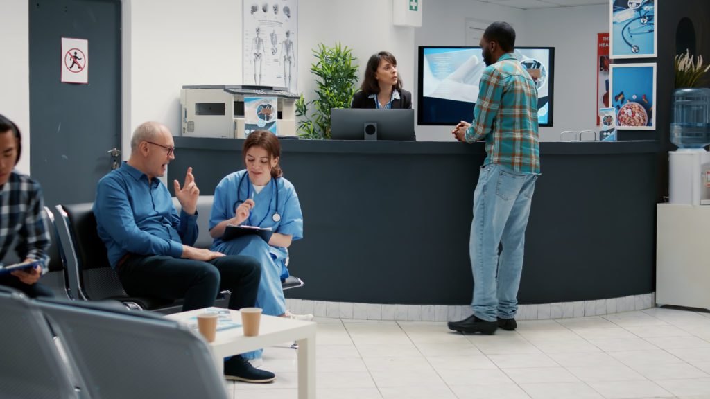 hospital visitor management system