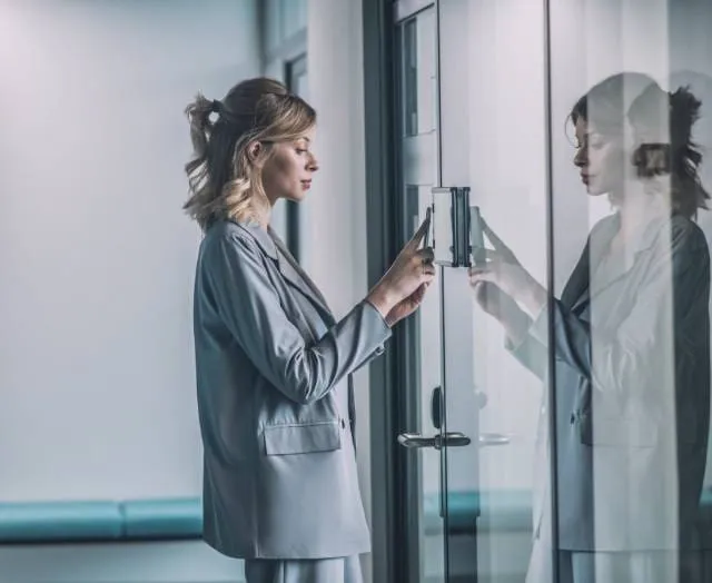 keyless access control system for enterprise or office