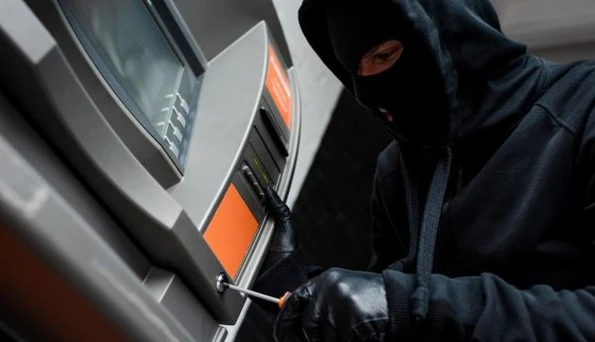 burglar at atm